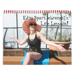 Calendário 2014: As lições de vida de Edna Sparkle