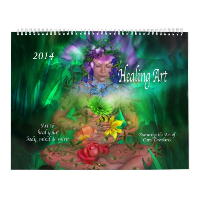 Calendário 2014 da arte cura (Capa)