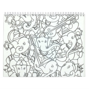 Calendário 2014 de Ganesha