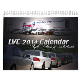 Calendário 2014 de LVC Lincoln LS