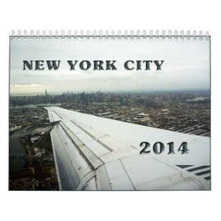 calendário 2014 de New York