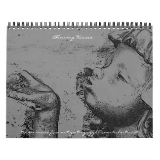 Calendário 2014 do beijo