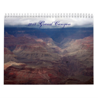Calendário 2014 do Grand Canyon