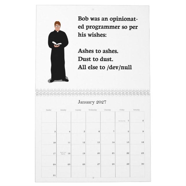 calendário 2014 do humor do nerd de scottk.net vol (Jan 2027)