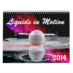 Calendário 2014 do Líquido-em-Movimento
