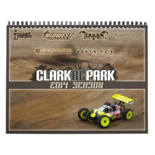 Calendário 2014 do parque de Clark RC