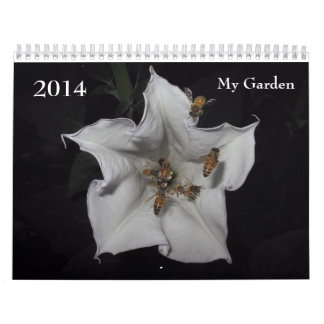 Calendário 2014 meu jardim