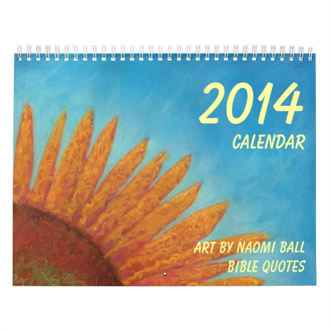 Calendário 2014 pela bola de Naomi (Capa)