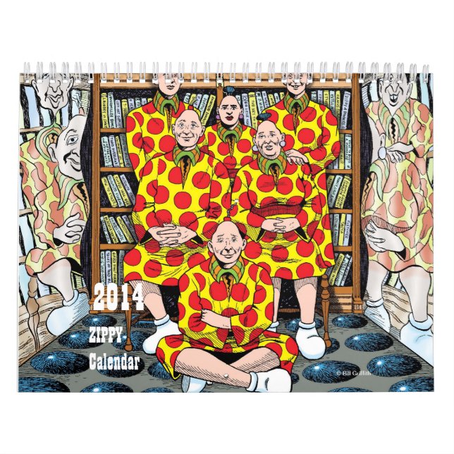 CALENDÁRIO 2014 ZIPPY (Capa)