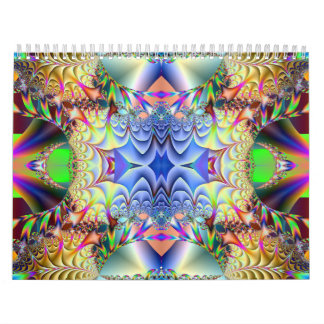 Calendário 2015 da arte do Fractal C