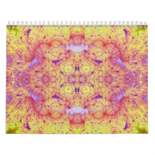 Calendário 2015 da arte do Fractal D
