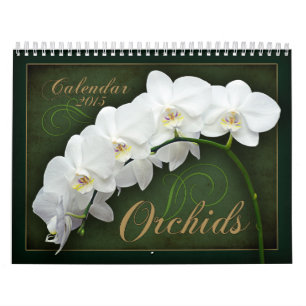 Calendário 2015 da orquídea