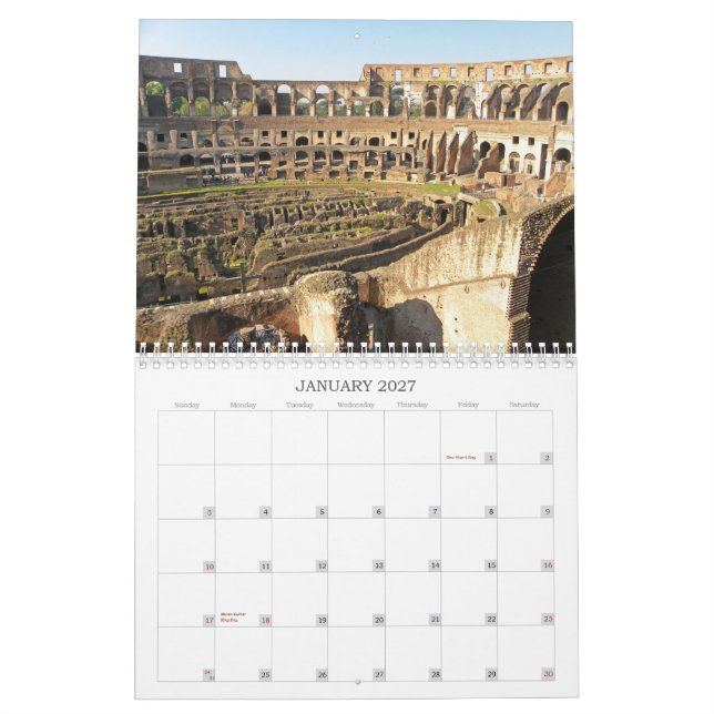 Calendário 2015 de Italia (Jan 2027)