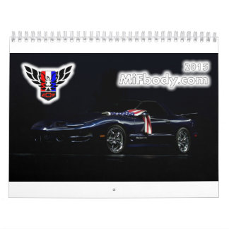 Calendário 2015 de Michigan FBody!