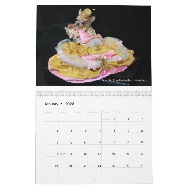 Calendário 2015 do qui Yum Yum (Jan 2026)