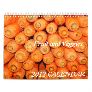 Calendário 2015 - fruta e vegetarianos