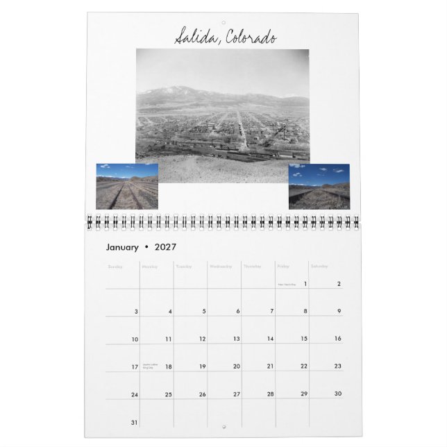 Calendário 2015 inspirado no comboio (Jan 2027)