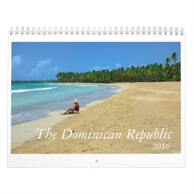 Calendário 2016 a República Dominicana (Capa)