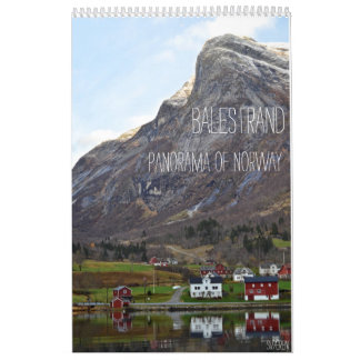 Calendário 2016 de Balestrand