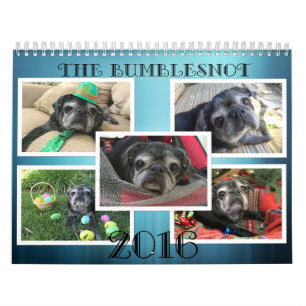 Calendário 2016 de Bumblesnot