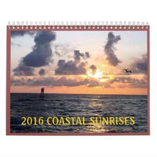 Calendário 2016 do nascer do sol