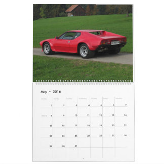 Calendário 2016 novo de de Tomaso