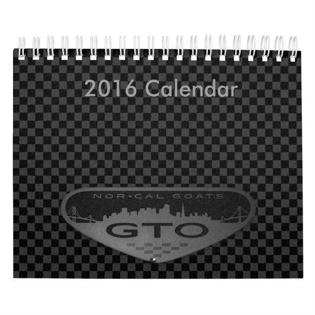 Calendário 2016, pequeno (Capa)