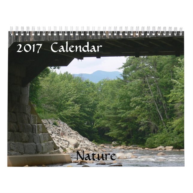 Calendário 2017-Calendário da Natureza (Capa)