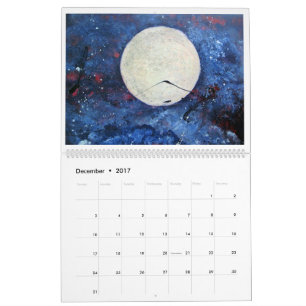 Calendário 2017 da arte por Diane clemente