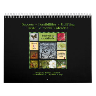 Calendário 2017 queUplifting