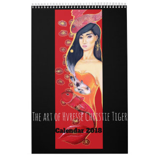 Calendário 2018 da arte