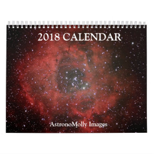 Calendário 2018 da astronomia