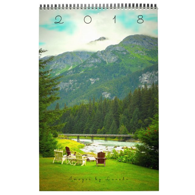 Calendário 2018 de Alaska com bio (Capa)