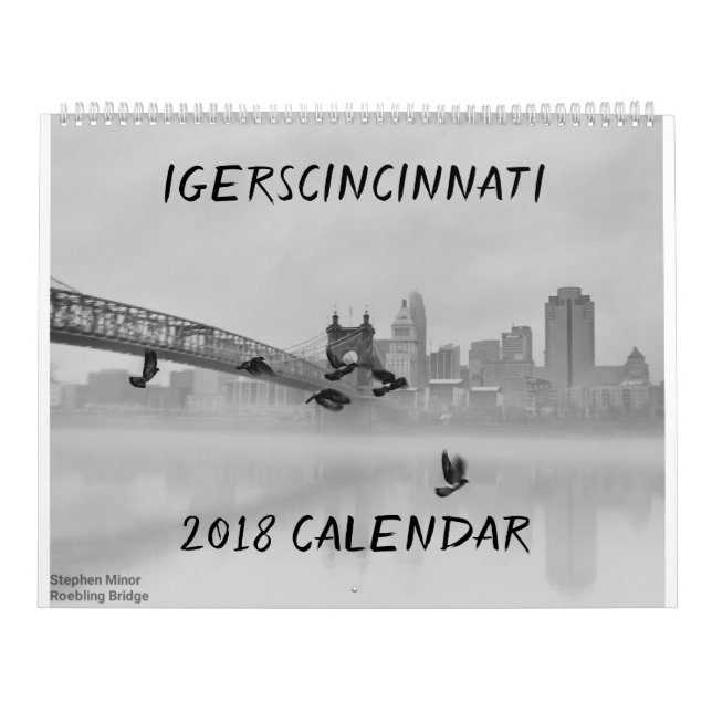 Calendário 2018 de IgersCincinnati (Capa)