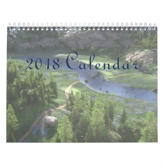 Calendário 2018 de SilverWebForge (Capa)