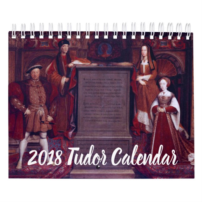 Calendário 2018 de Tudor (Capa)