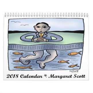 Calendário 2018 por Margaret Scott