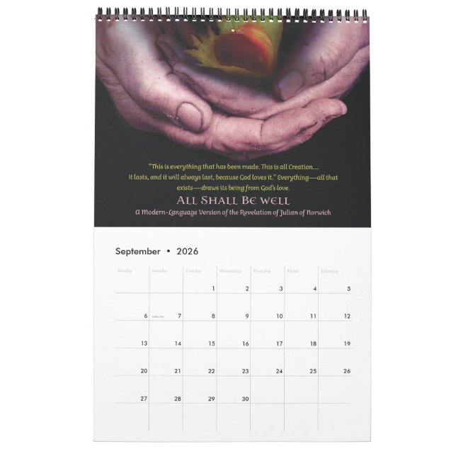 Calendário 2018 um DEMONSTRADOR de ANAMCHARA (Set 2026)