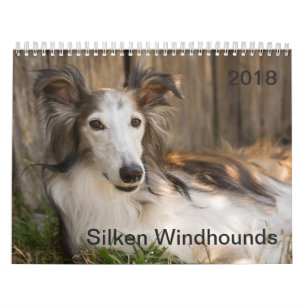 Calendário 2018 Windhounds macios (reclinar)