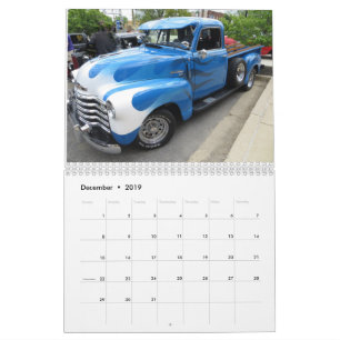 Calendário 2019 automotriz