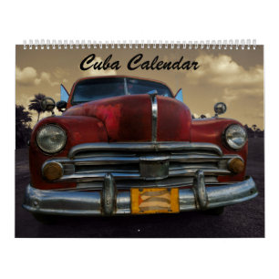 Calendário 2019 de Cuba