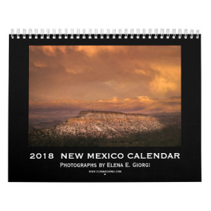 Calendário 2019 de New mexico