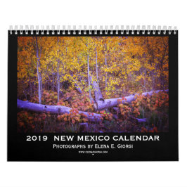 Calendário 2019 de New mexico