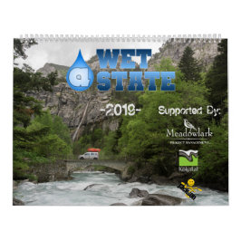 Calendário 2019 de Whitewater
