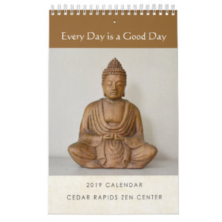 Calendário 2019 do centro do zen de Cedar Rapids
