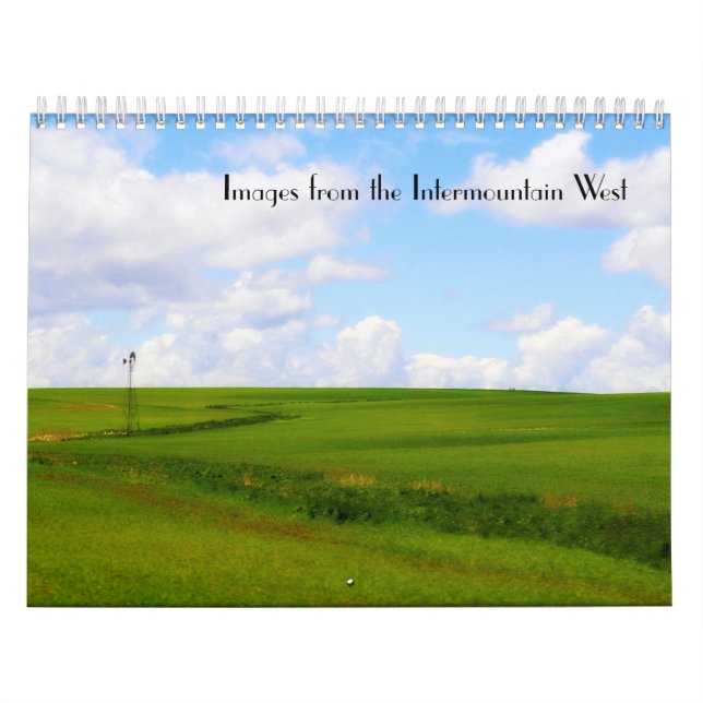 Calendário 2019 imagens bonitas do Intermountain ocidental! (Capa)