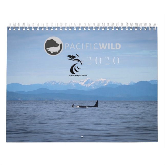Calendário 2020 - com Cetáceos (Capa)