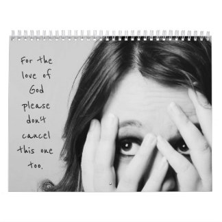 Calendário 2020 da Bloggess...tomar 11.000