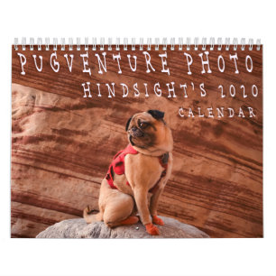 Calendário 2020 da Pugventure Photo Hindsight (Me