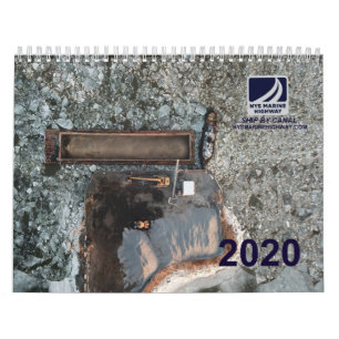 Calendário 2020 - Tugs & Barges da autoestrada ma